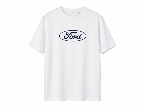 Ford Retro t-shirt - Hvít