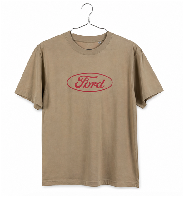 Ford Retro t-shirt - Brún